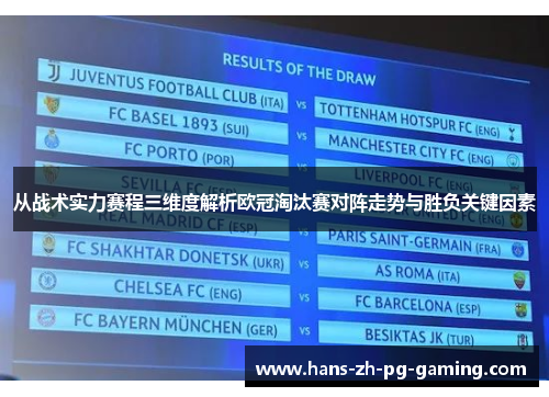 从战术实力赛程三维度解析欧冠淘汰赛对阵走势与胜负关键因素