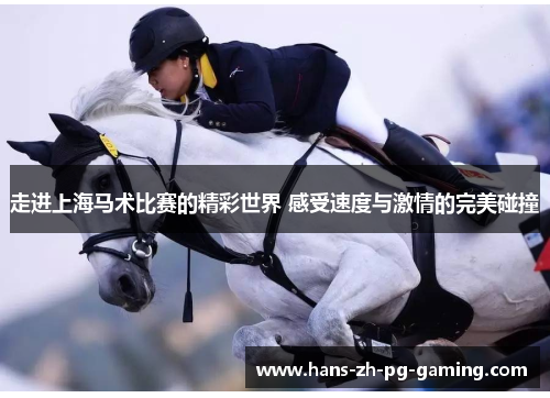 走进上海马术比赛的精彩世界 感受速度与激情的完美碰撞 走进上海马术比赛的精彩世界 感受速度与激情的完美碰撞